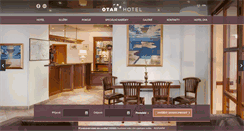 Desktop Screenshot of hotelotar.cz