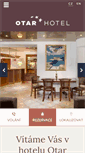 Mobile Screenshot of hotelotar.cz